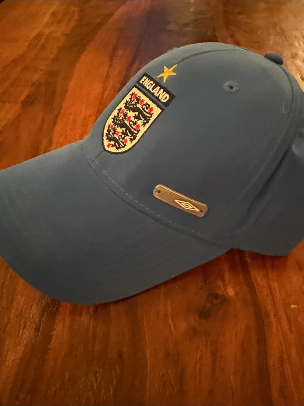 Vintage Umbo England Crest Blue Baseball Cap